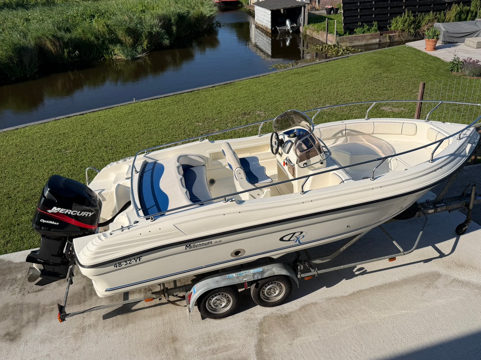 Rancraft 20.20 200PK Mercury inclusief trailer., Ophalen of Verzenden, Zo goed als nieuw, Buitenboordmotor, 70 pk of meer
