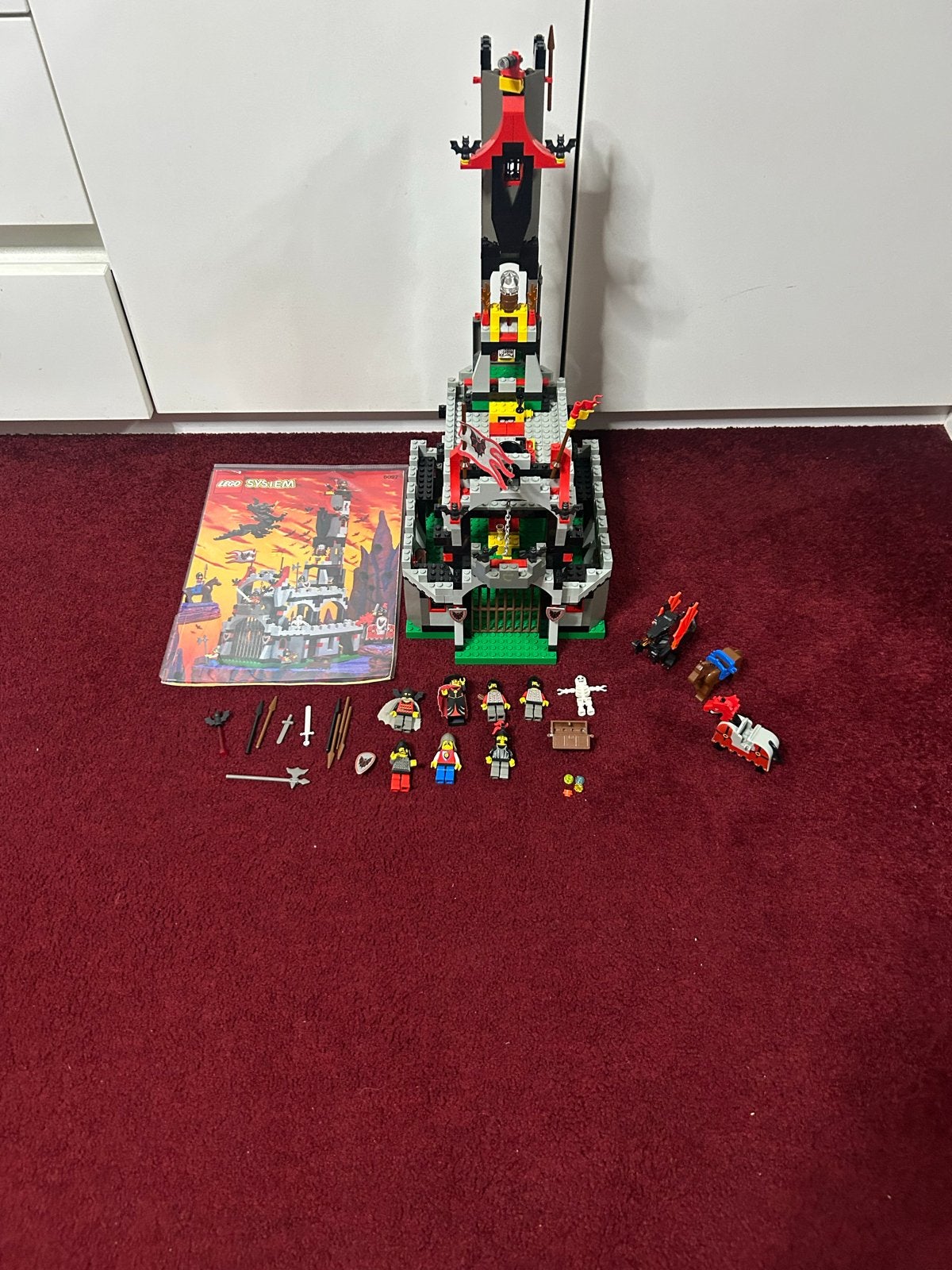 Lego System 6097 Ridderkasteel met Figuren en Accessoires, Ophalen of Verzenden, Gebruikt, Overige merken