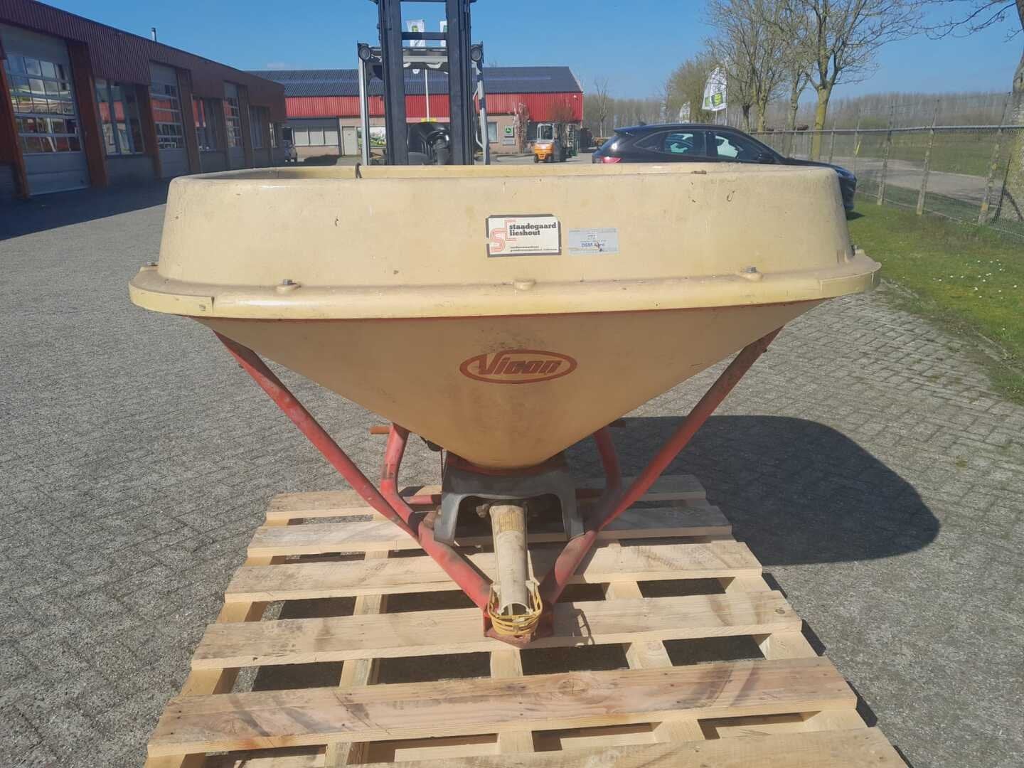 Vicon PS 401 pendelstrooier met Greenland strooicomputer, Overige, Gewasbescherming en Bemesting