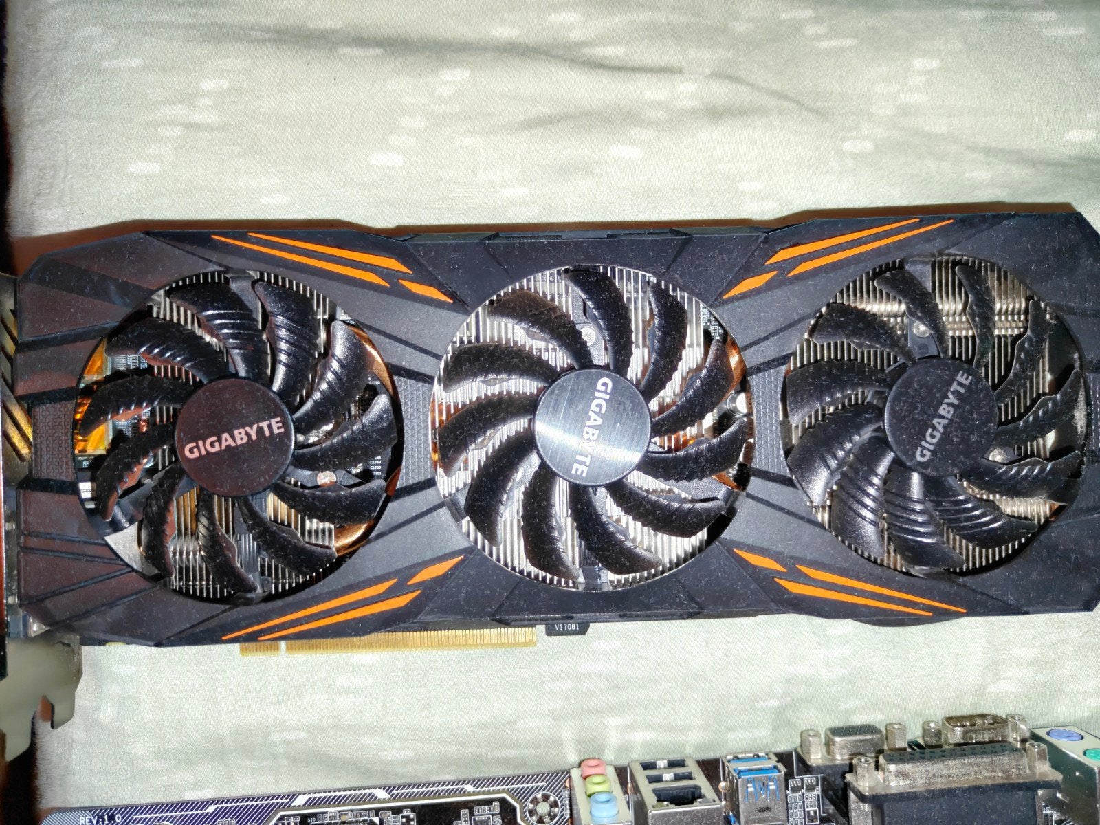 Nvidia GTX 1070 TI 8gb, PCI-Express 3, Gebruikt, Ophalen of Verzenden, GDDR5