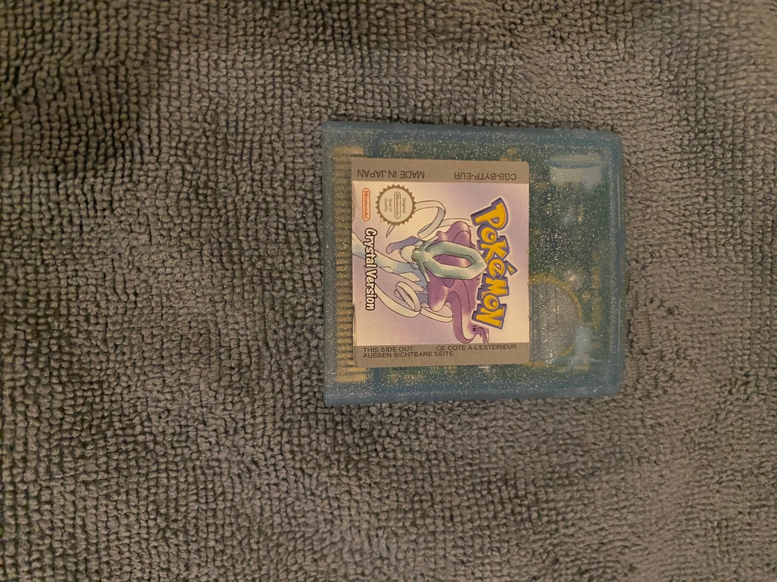 Pokemon crystal origineel, Spelcomputers en Games, Avontuur en Actie, 1 speler, Ophalen of Verzenden, Zo goed als nieuw