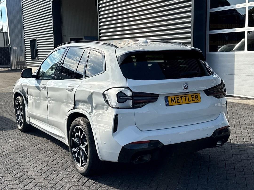 BMW X3 XDrive20d High Executive M pakket, camera, navigatie, Auto's, Automaat, 1995 cc, Wit, Bedrijf