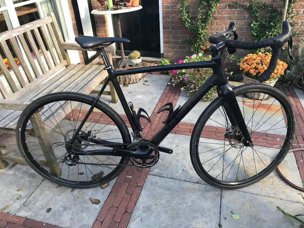 Gravelbike, Carbon frame, Gebruikt, Carbon, Heren, 15 tot 20 versnellingen