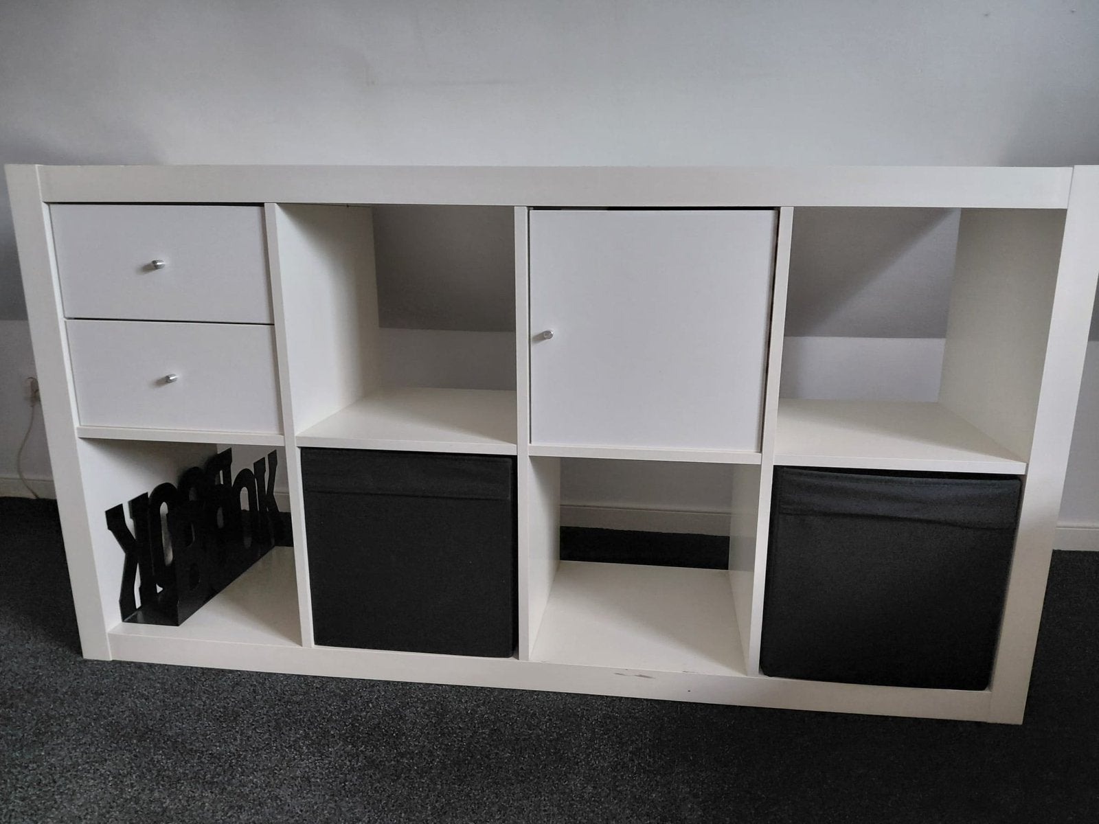 IKEA kallax kast, 8 vakken., Ophalen, Zo goed als nieuw, Minder dan 150 cm, Minder dan 100 cm