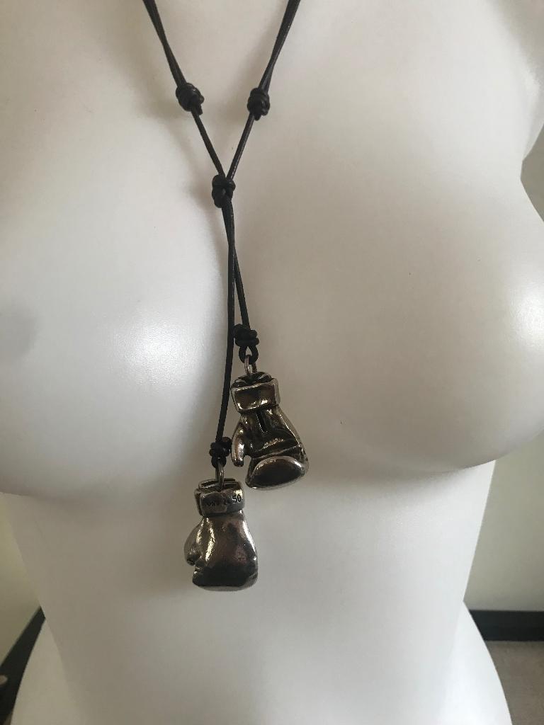 Uno de 50 ketting (86) bokshandschoenen, kickboksen, Sieraden, Tassen en Uiterlijk, Kettingen, Overige materialen, Verstelbaar