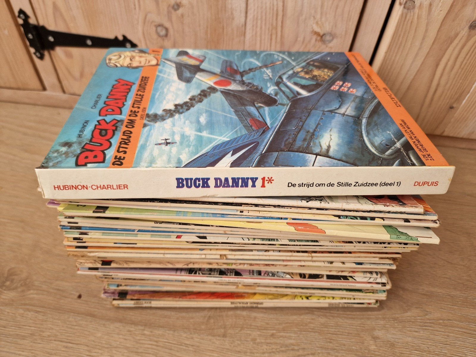 Buck Danny stripboeken GROTE PARTIJ, Meerdere stripboeken, Ophalen of Verzenden, Gelezen