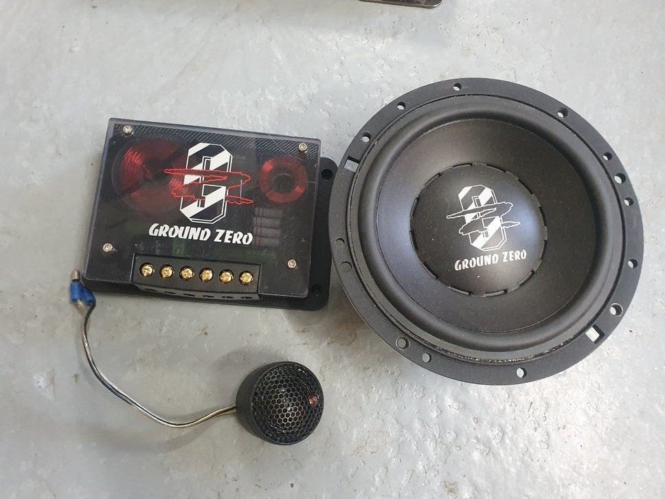 Complete Ground Zero car hifi set, Ophalen of Verzenden, Gebruikt