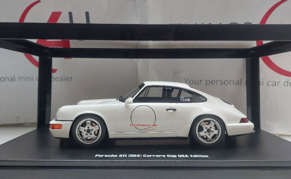GT Spirit 1:18 Porsche 911 (964) Carrera Cup USA Edition, Hobby en Vrije tijd, Ophalen of Verzenden, Nieuw, Auto, Overige merken