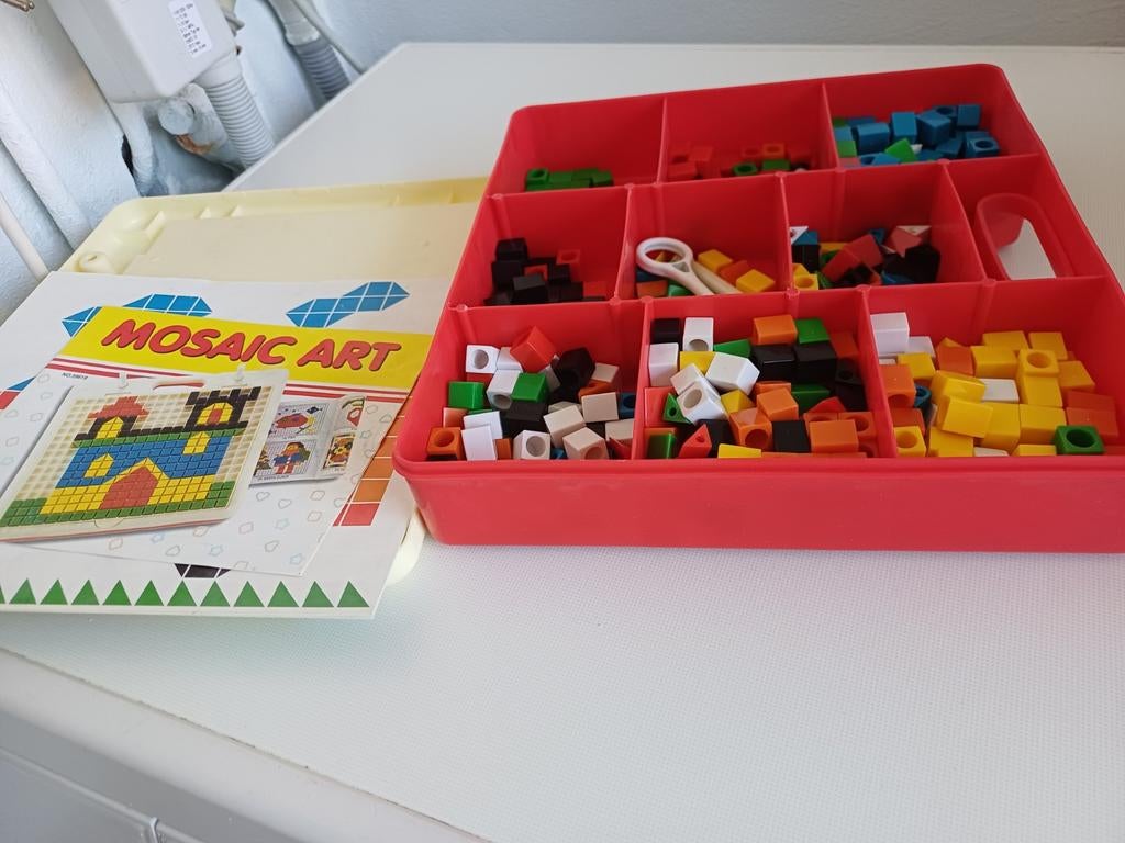 Vintage Mosaic Art Legpuzzel Knutselset, Ophalen of Verzenden, Gebruikt, Puzzelen