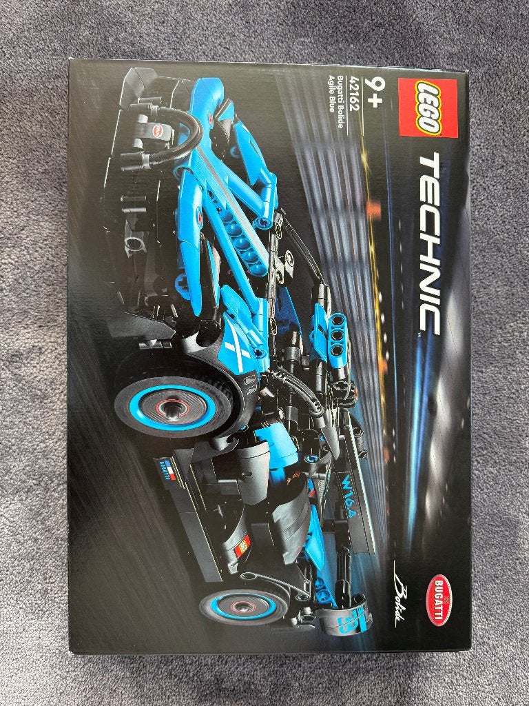 LEGO Technic Bugatti Bolide Agile Blue Nummer: 42162, Ophalen, Lego, Compleet, Zo goed als nieuw