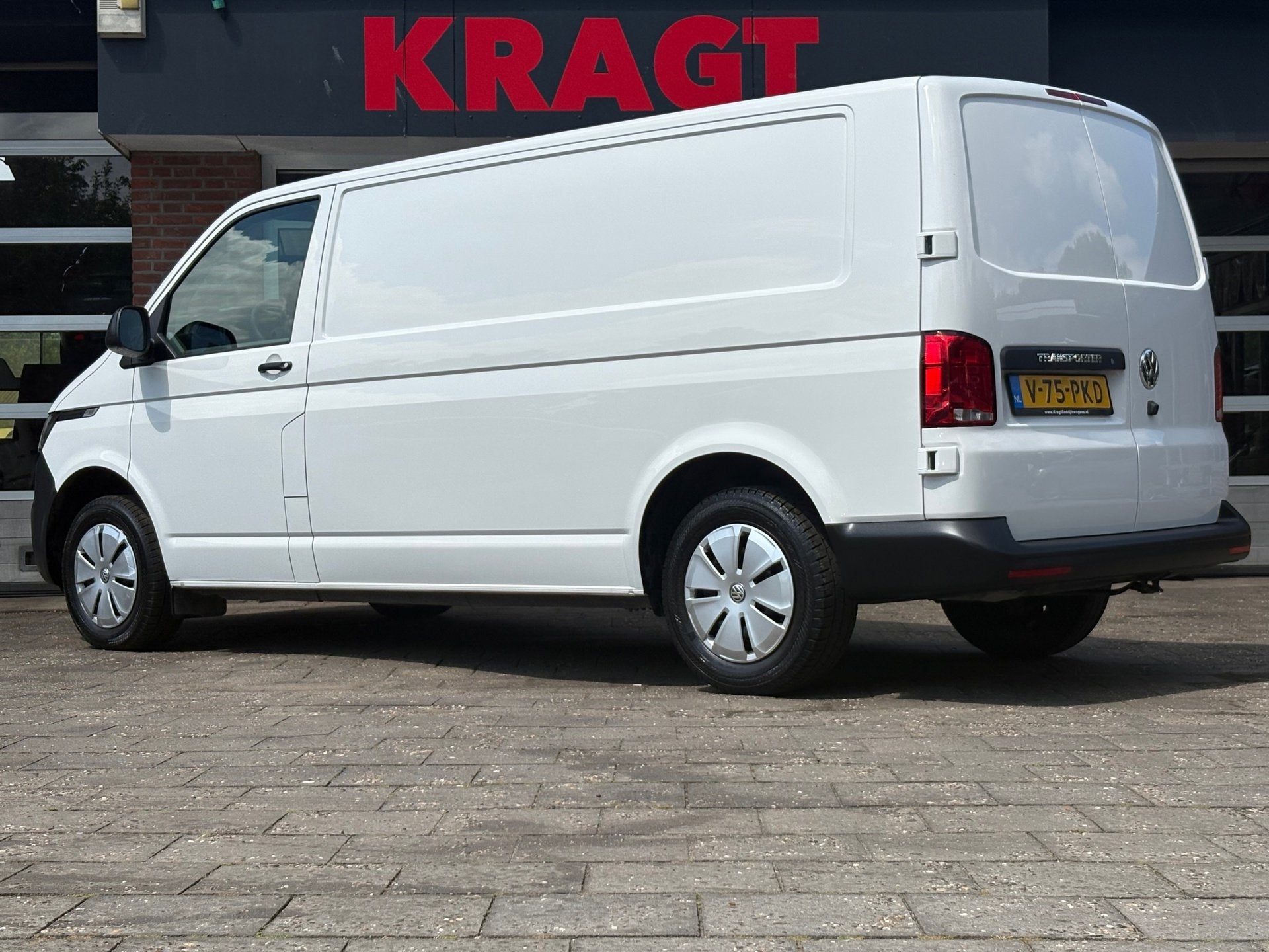 Volkswagen TRANSPORTER 2.0 TDI L2H1 150PK!|DSG Automaat|crui, Auto's, Stof, Gebruikt, 4 cilinders, 150 pk