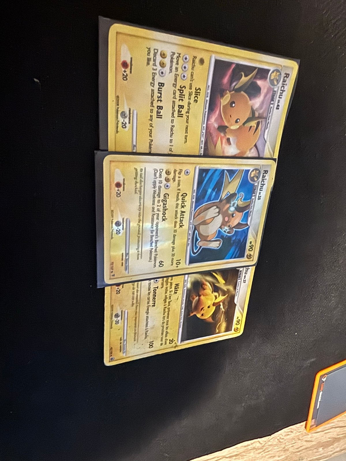 Pokémon Kaarten Raichu - Diverse Versies, Ophalen, Gebruikt, Meerdere kaarten