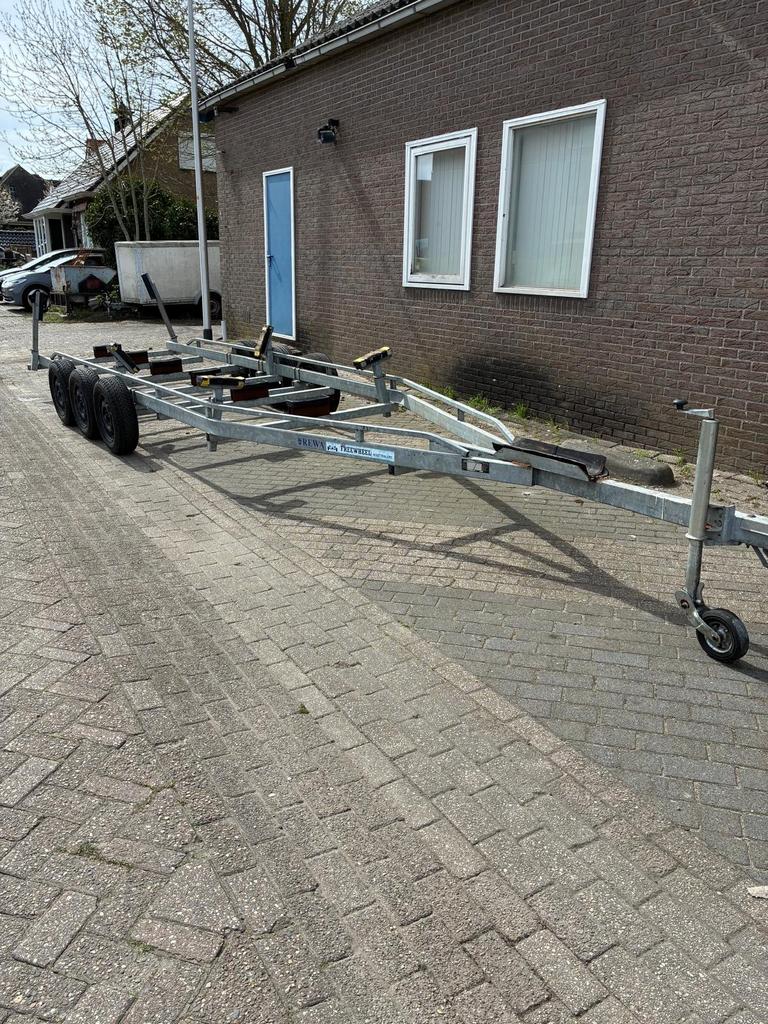 Rewa Freewheel Stallingstrailer 3-assig - 3500 kg, Ophalen, Gebruikt, 9 meter of meer, Overige typen
