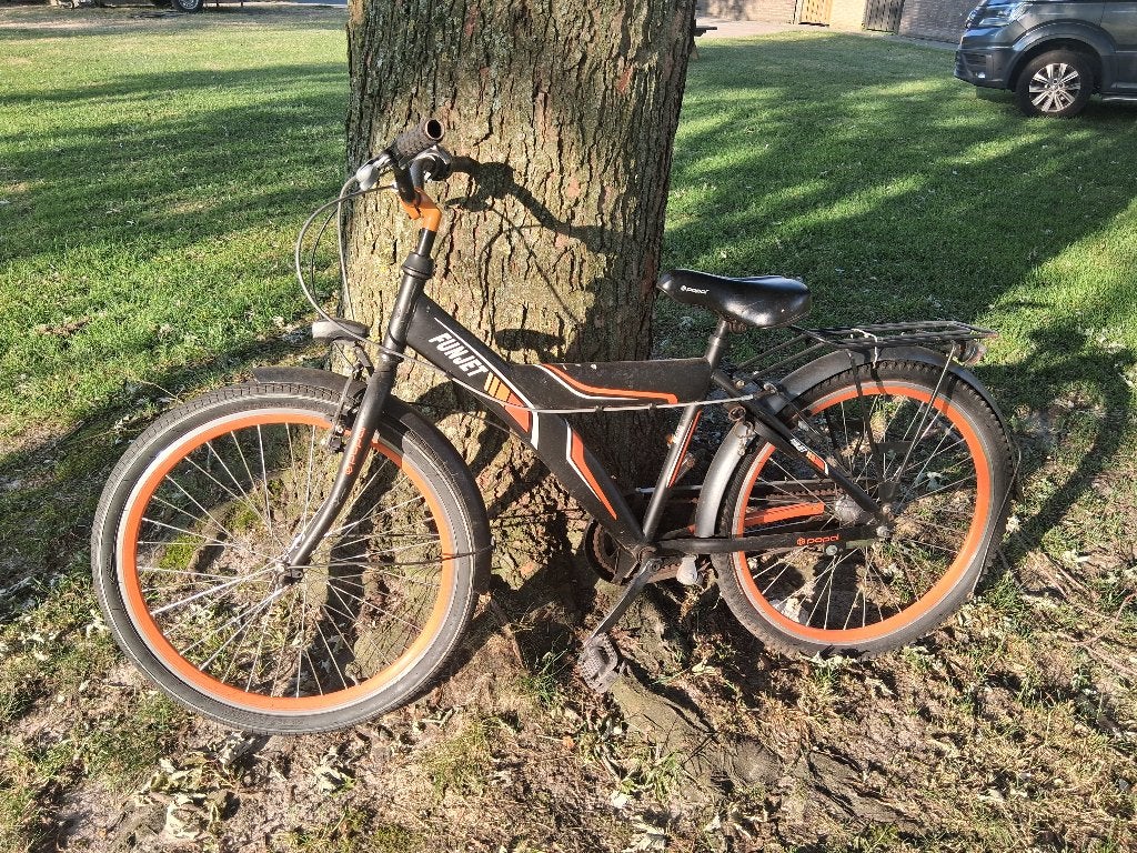 Jongensfiets funjet 24 inch, Fietsen en Brommers, Fietsen | Jongens, Ophalen, Funjet, Velgrem, Versnellingen