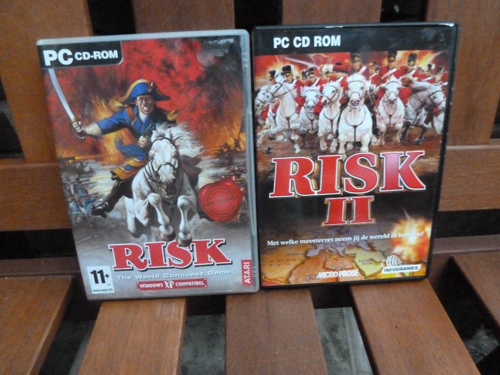 Risk en Risks II pc cd rom, Spelcomputers en Games, 1 speler, Ophalen of Verzenden, Vanaf 3 jaar