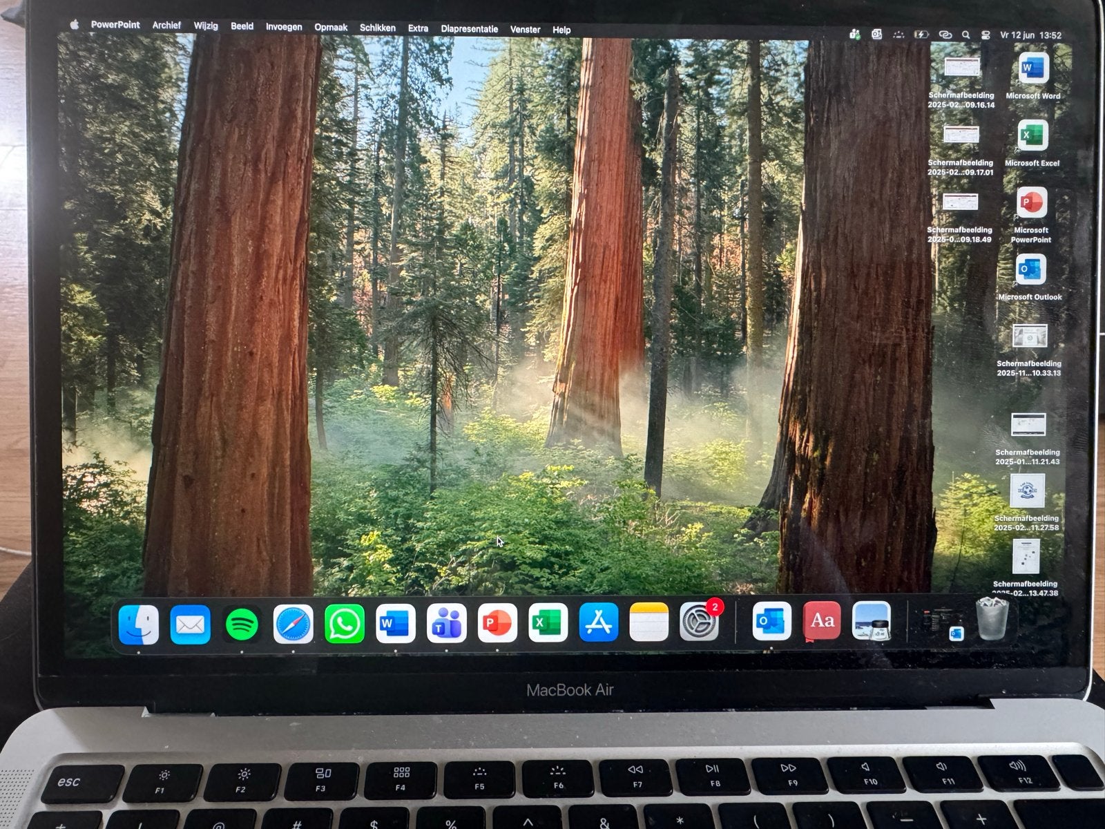 MacBook Air 13 inch 2020 - 500 gb geheugen, Qwerty, 8 GB, 13 inch, Minder dan 2 Ghz