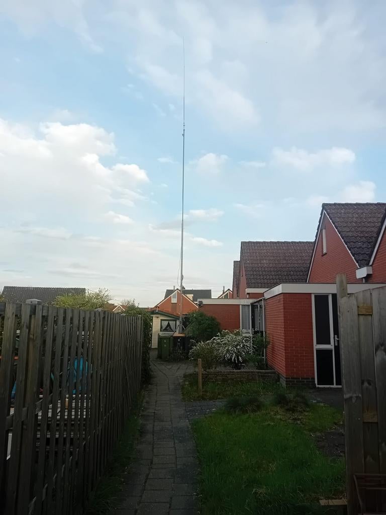 27 MC zendmast met antenne, Telecommunicatie, Ophalen, Gebruikt, Antenne