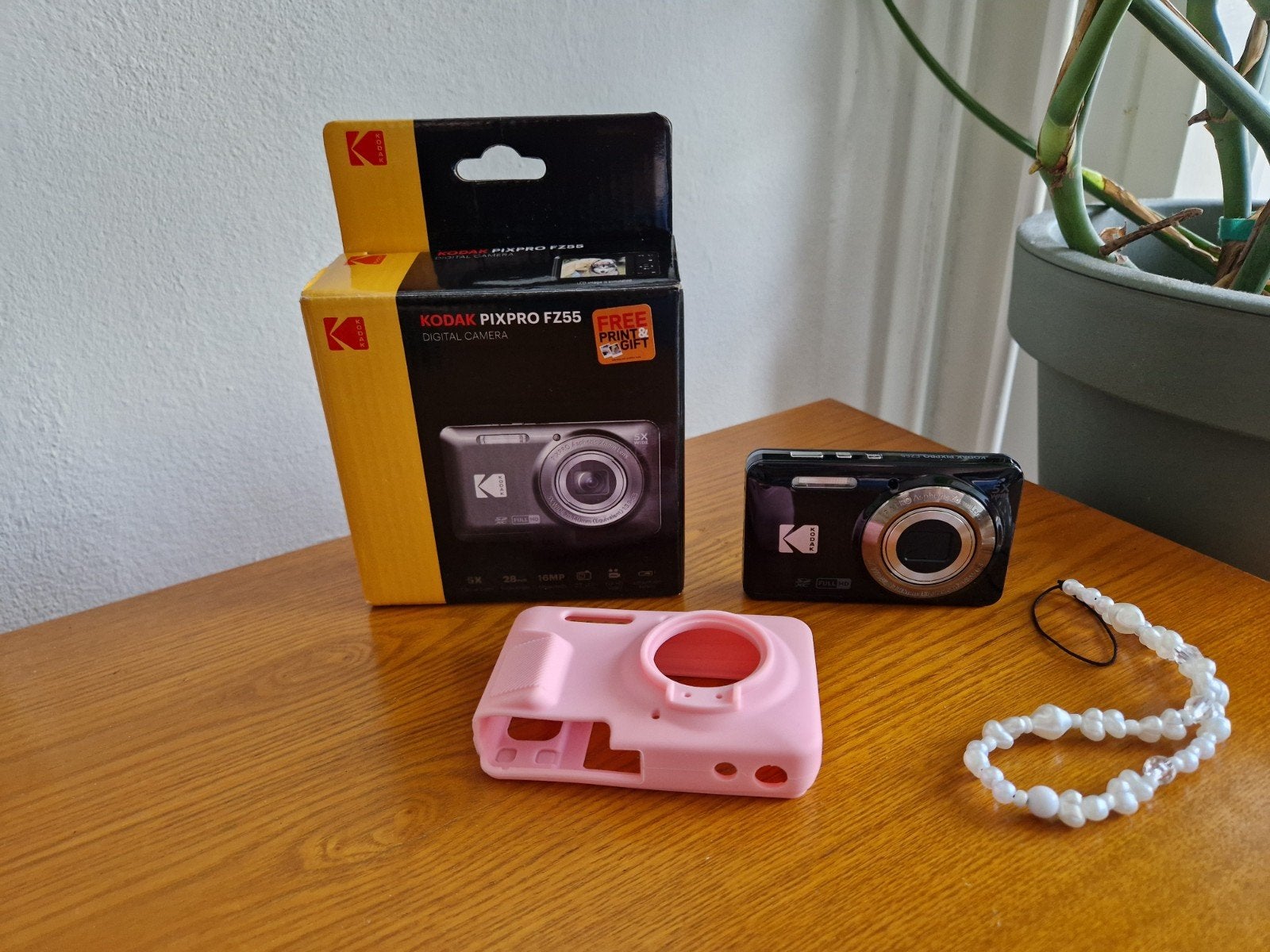 Kodak Pixpro fz55 black digital camera, Gebruikt, 1102wt, Ophalen of Verzenden, Kodak