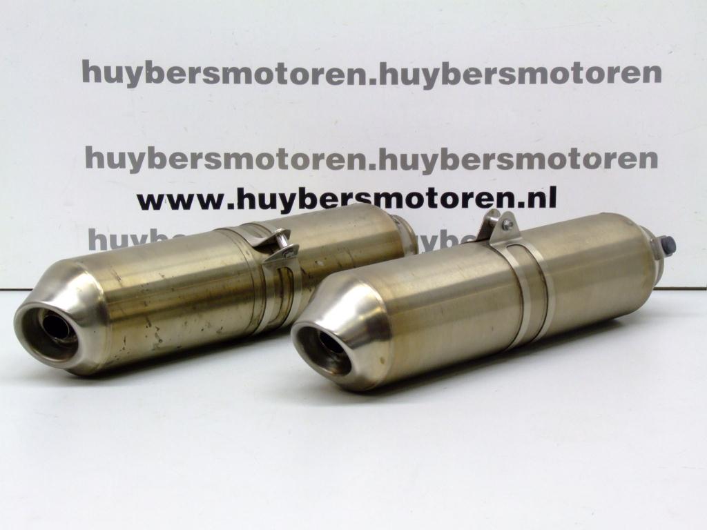 KTM 950 Supermoto R Uitlaat Dempers Origineel 2007-2008, Motoren, Ophalen, Info@huybersmotoren.nl, Gebruikt, HM - Sale
