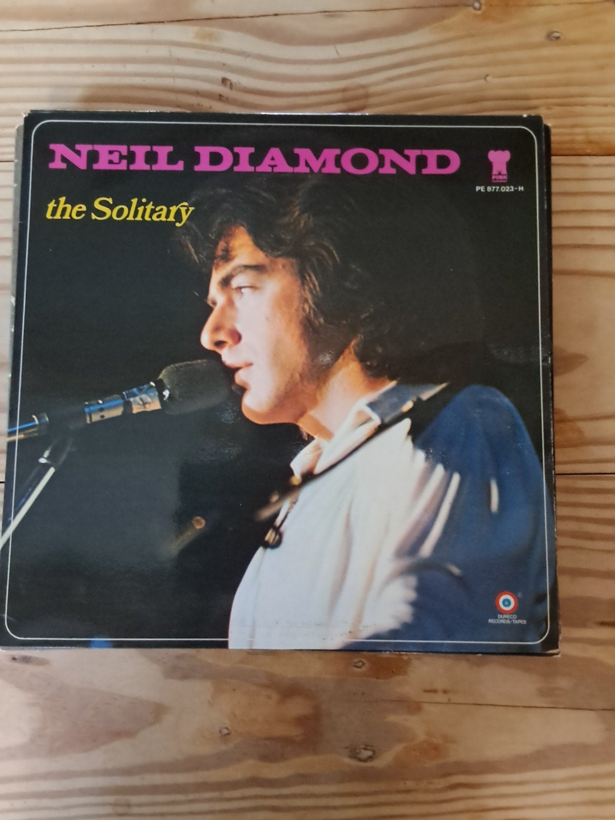 Neil Diamond - The Solitary LP (Pink Elephant PE 877.023-H), LP, Gebruikt, Pop, Ophalen of Verzenden