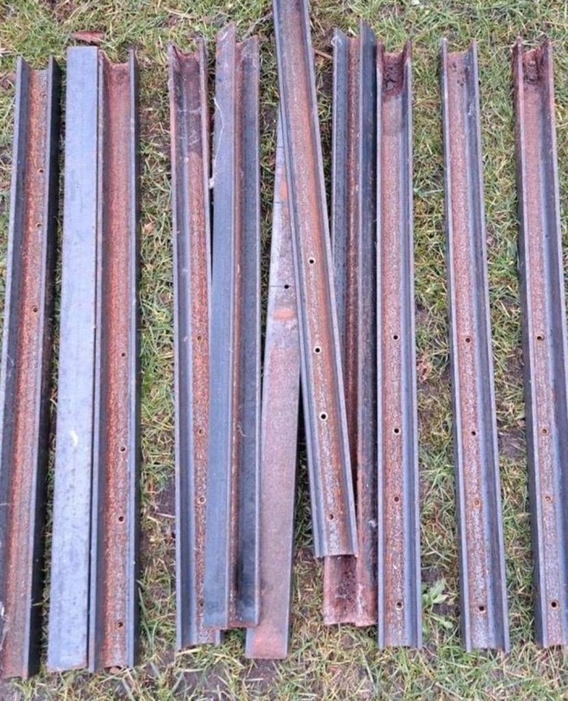 Stalen U profielen 12 stuks metaal u-profiel ijzer, Ophalen