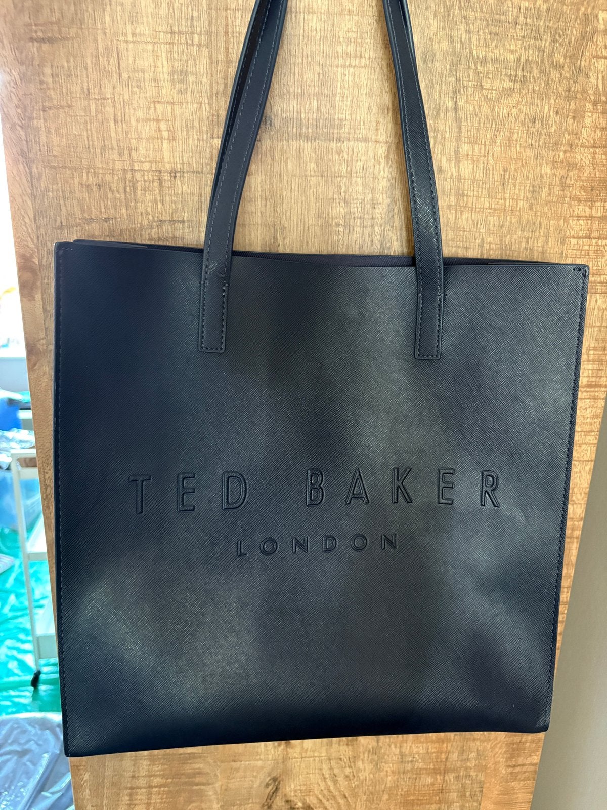 Ted baker shopper, Ophalen of Verzenden, Zo goed als nieuw, Blauw, Shopper
