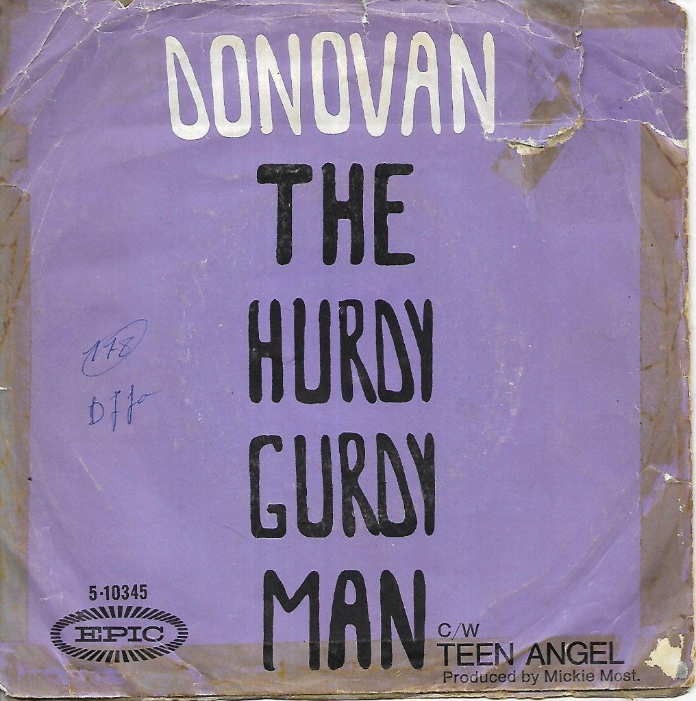 Donovan - The hurdy gurdy man, Gebruikt, 7 inch, Single, Pop