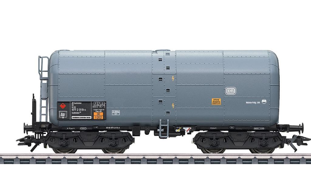 Marklin H0 47946 - 4-assige ketelwagen stookolie DB in ovp, Wisselstroom, Ophalen of Verzenden, Märklin, Nieuw