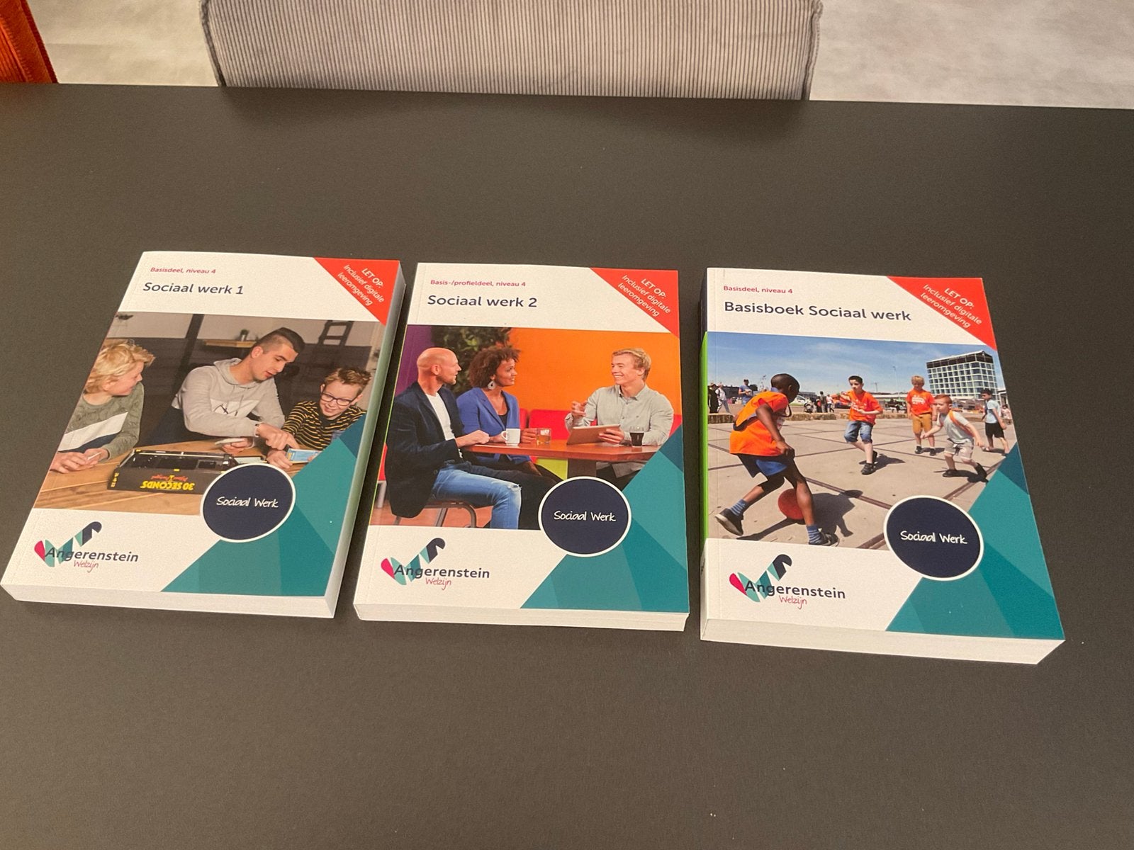 Sociaal werkboeken 1, 2 en Basisboek sociaal werk. Nieuw!, Boeken, Ophalen of Verzenden, Alpha, Nieuw, MBO