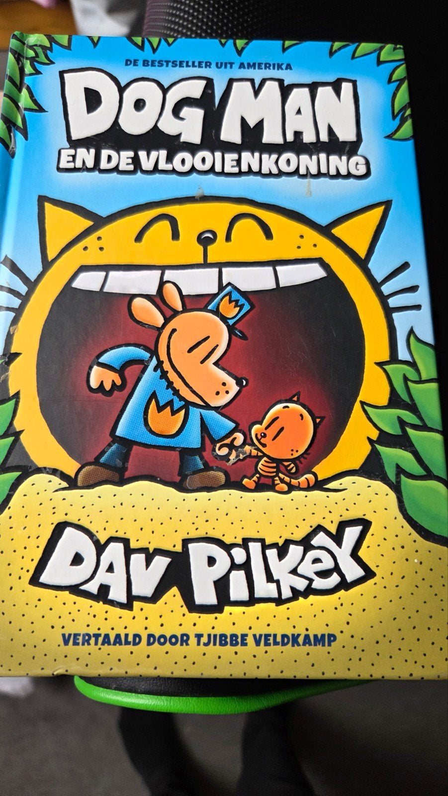 Dog Man en de Vlooienkoning - Dav Pilkey, Ophalen of Verzenden, Zo goed als nieuw, Dav Pilkey, Fictie algemeen