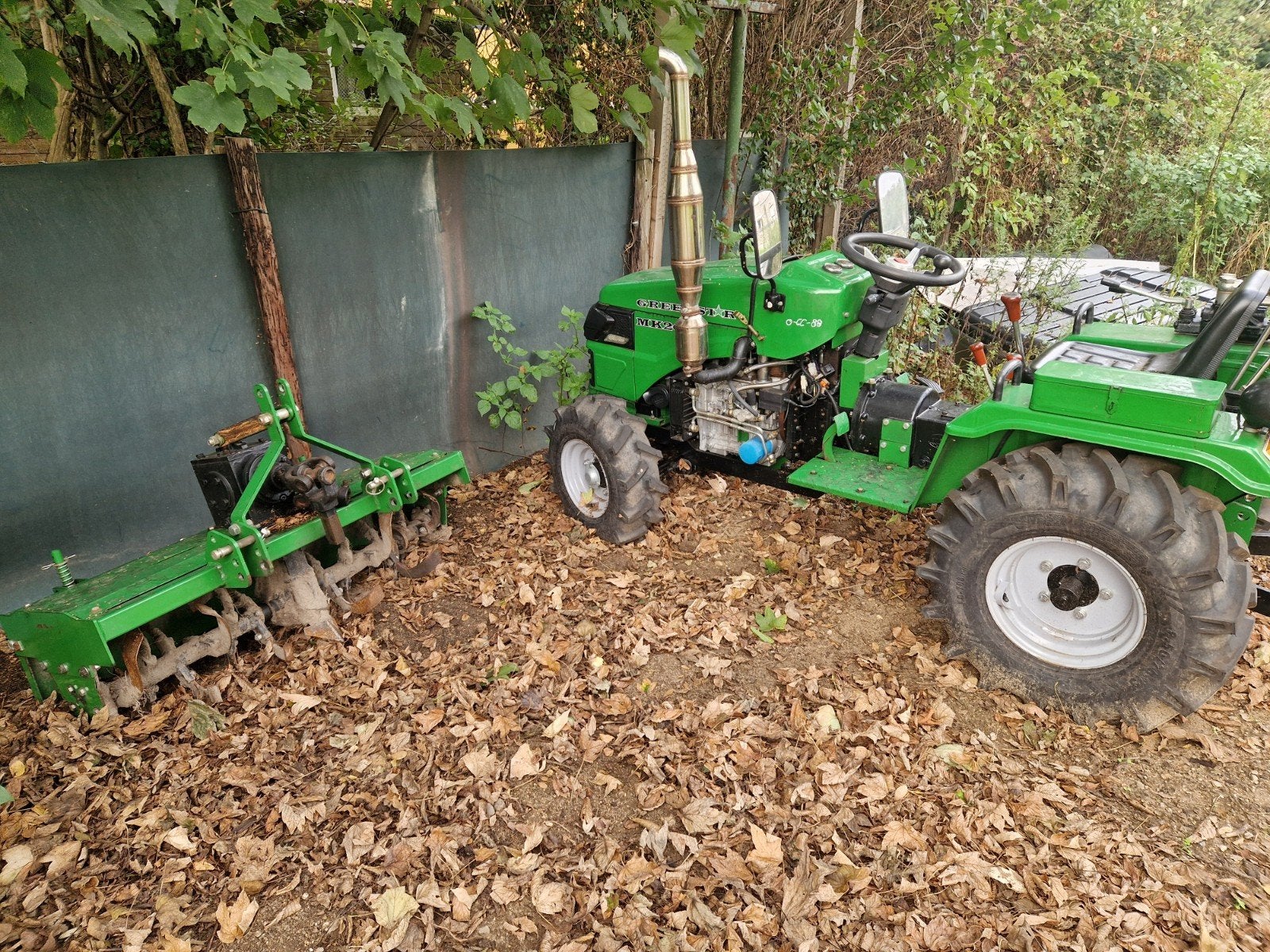 Greenstar MK20 20 Pk met grondfrees - Slechts 7,6 draaiuren, Gebruikt, Tot 2500, Tot 80 Pk, Ophalen