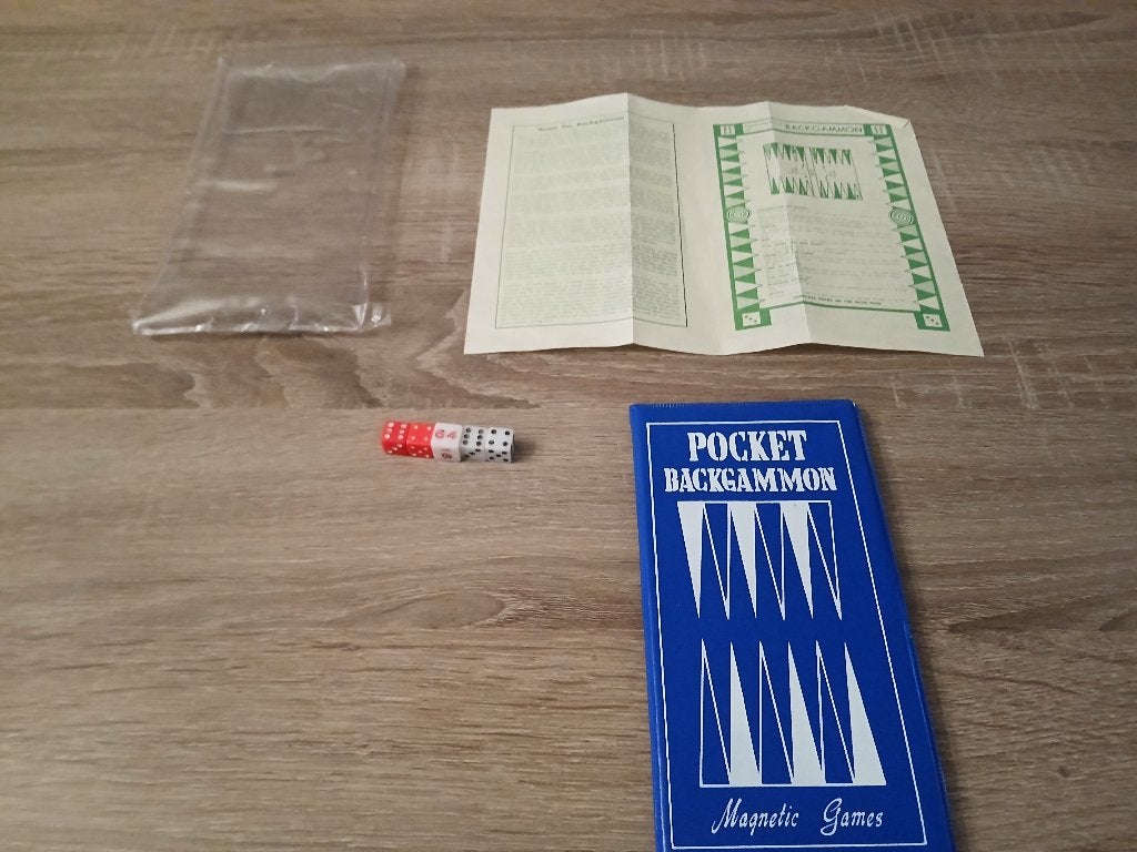Pocket Backgammon magnetic games, Een of twee spelers, Ophalen of Verzenden, Nieuw
