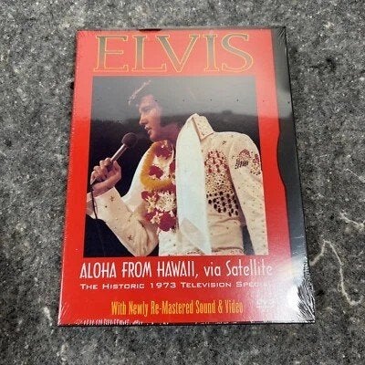 Elvis Aloha ftom Hawaii 1973 DVD, Cd's en Dvd's, Ophalen of Verzenden, Zo goed als nieuw, Overige soorten
