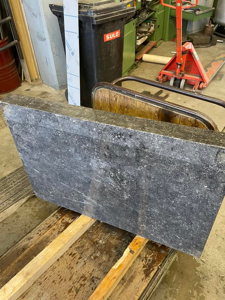 Graniet steen meettafel, Doe-het-zelf en Verbouw, Ophalen, Gebruikt