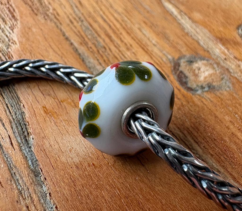 Trollbeads Uniek Kerst NIEUW, Sieraden, Tassen en Uiterlijk, Bedels, Ophalen of Verzenden, Nieuw, Glas of Kristal, Trollbeads