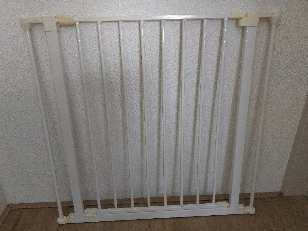 BabyDan traphek deur, Kinderen en Baby's, Traphekjes, Ophalen, Gebruikt, Klemhekje, Metaal of IJzer