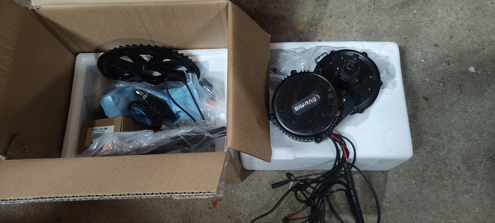 Bafang 250w ombouwset naar elektrische fiets, Ophalen, Nieuw, Overige merken