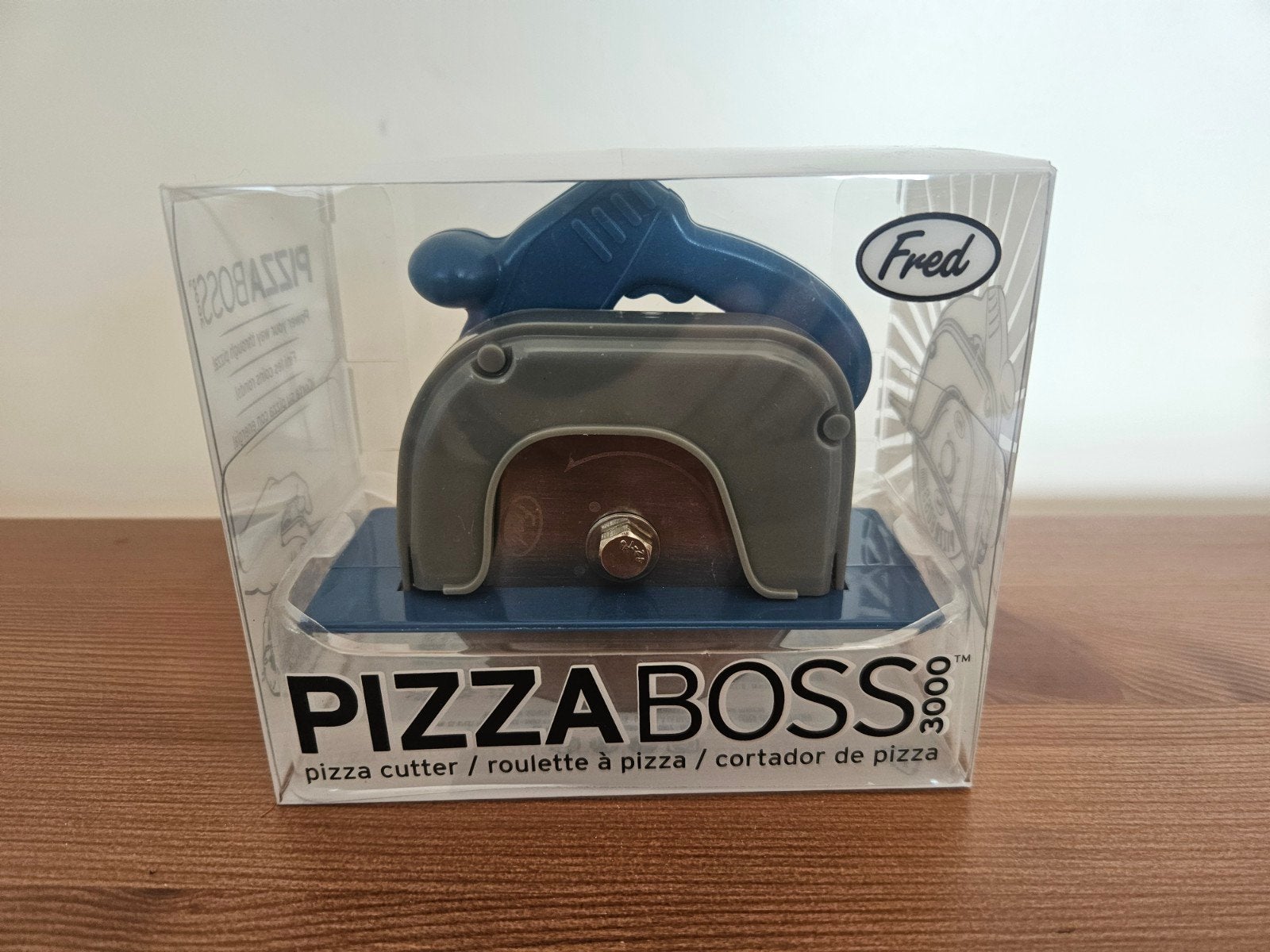Pizza Boss 3000 Pizzasnijder - Nieuw in verpakking, Huis en Inrichting, Kunststof, Nieuw, Ophalen of Verzenden, Overige merken