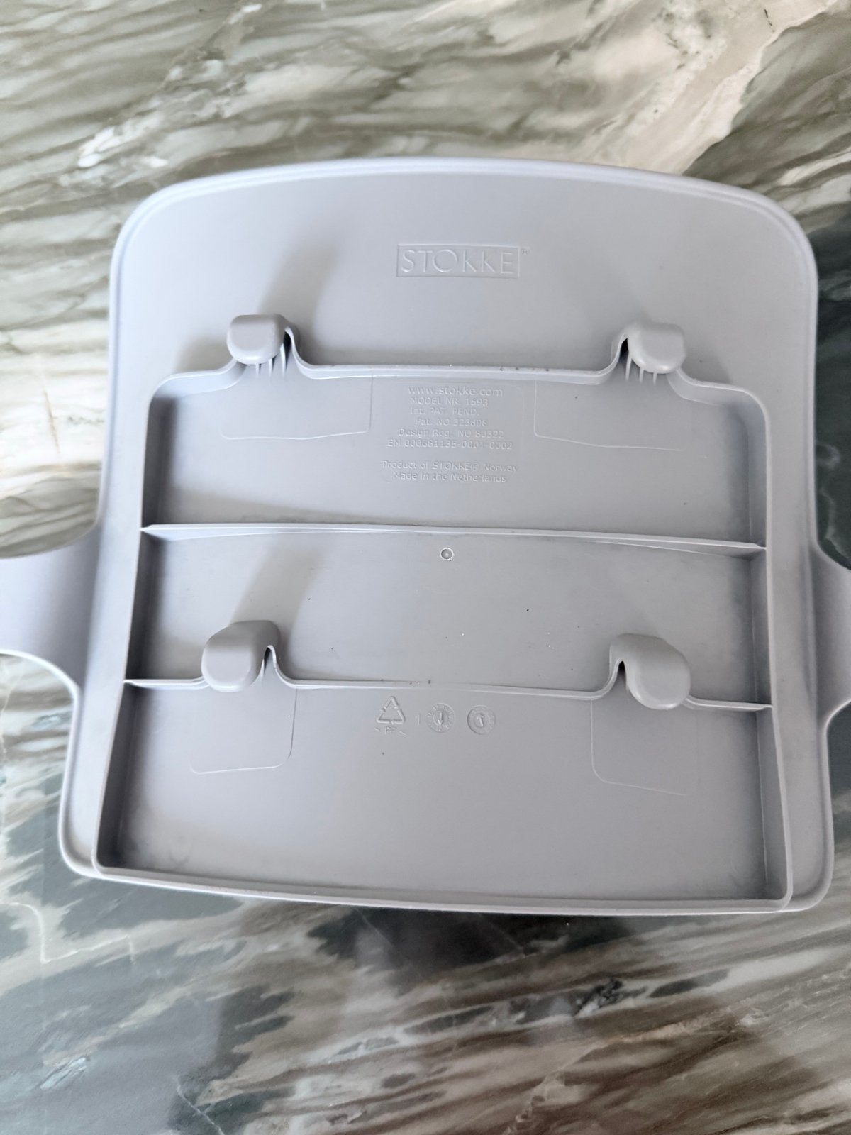 Stokke Tripp Trapp Baby Set V2, Tuigje en Tray, Kinderen en Baby's, Kinderstoelen, Ophalen, Gebruikt, Meegroeistoel, Afneembaar eetblad