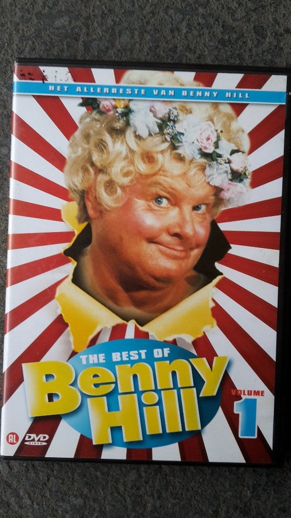 DVD the best of Benny Hill Volume 1, Alle leeftijden, Ophalen of Verzenden, Zo goed als nieuw, Romantische komedie