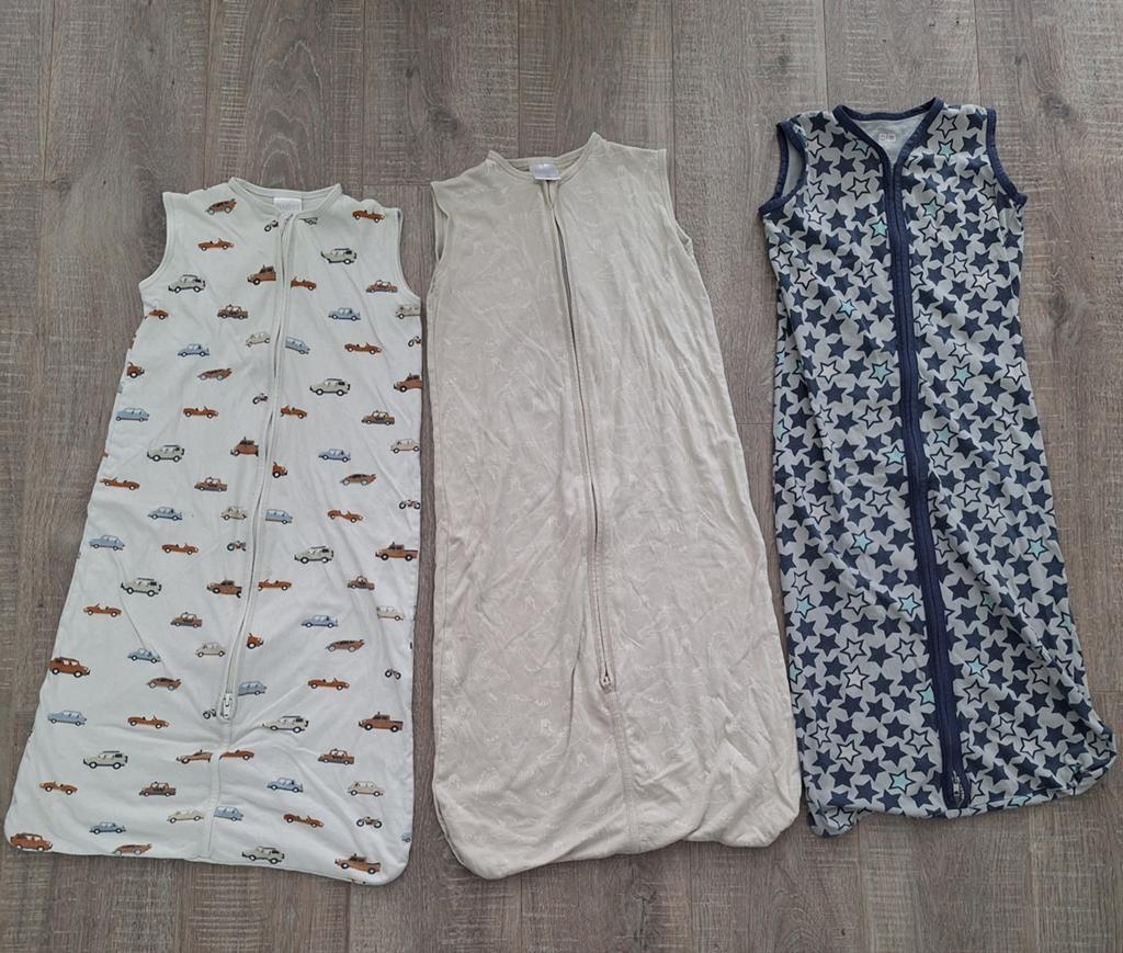 3 zomerslaapzakken maat 90 - Ideaal voor warme nachten, Kinderen en Baby's, Ophalen of Verzenden, Gebruikt, 85 tot 100 cm, Slaapzak