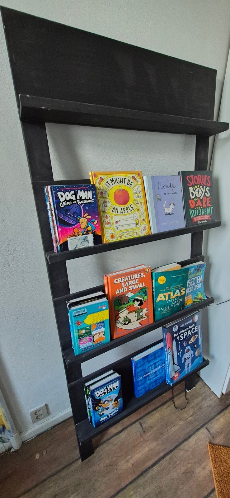 Open display boekenkast, Ophalen, 100 tot 150 cm, 50 tot 100 cm, Zo goed als nieuw