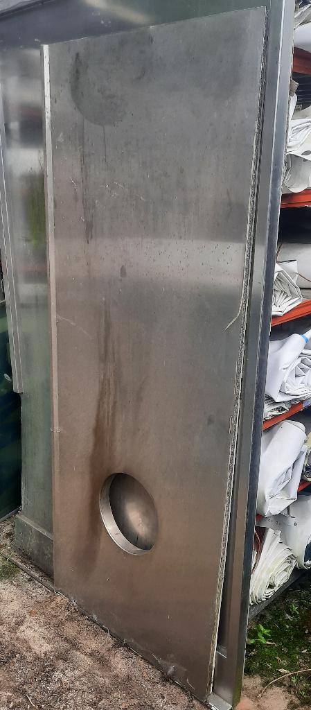 RVS Werkblad naar keuze, Huis en Inrichting, Keuken | Keukenelementen, Ophalen, Gebruikt, 150 tot 200 cm, Ameide