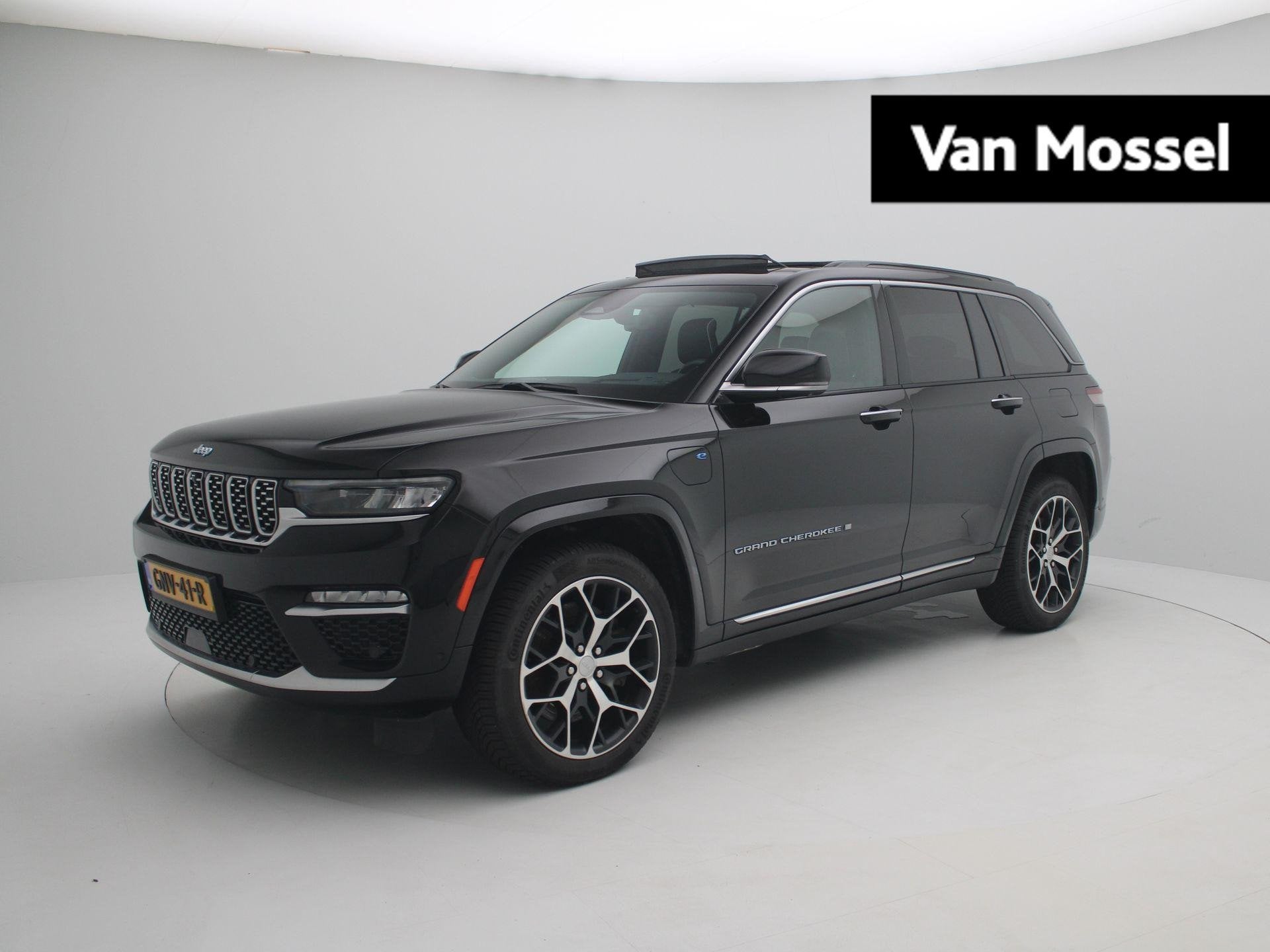 Jeep Grand Cherokee 2.0 Summit Reserve 4xe | Panoramadak | L, Auto's, Jeep, Automaat, 12 maanden, 4 cilinders, Zwart