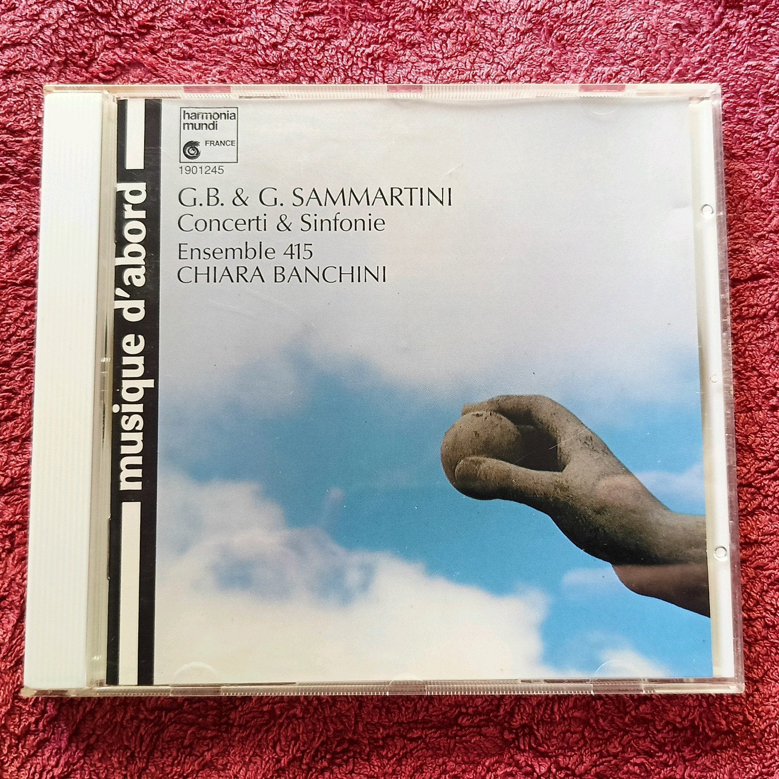 G.B. & G. Sammartini - Chiara Banchini - Ensemble 415, Ophalen of Verzenden, Barok, Gebruikt, Orkest of Ballet