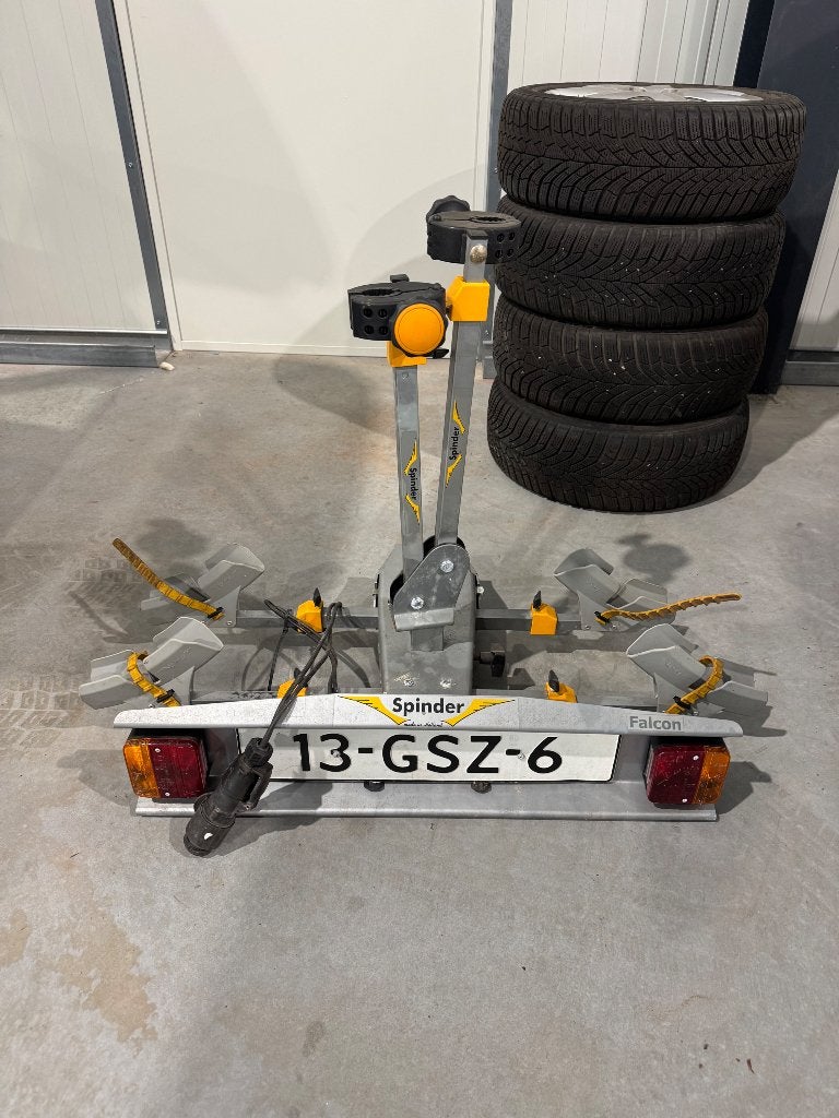 Spinder Falcon RC-2-F Fietsendrager, Auto diversen, Fietsendragers, Ophalen, 2 fietsen, Gebruikt, Trekhaakdrager