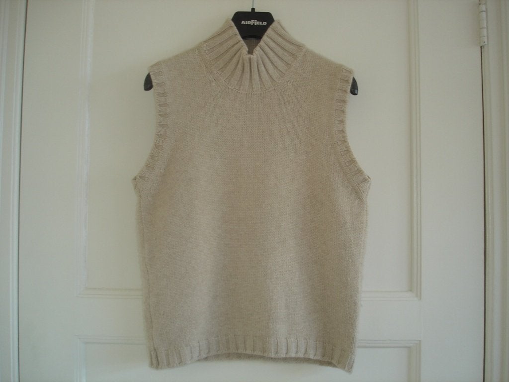 Ballantyne beige trui 100 % pure cashmere maat M  Scotland, Maat 38/40 (M), Beige, Nieuw, Ophalen of Verzenden