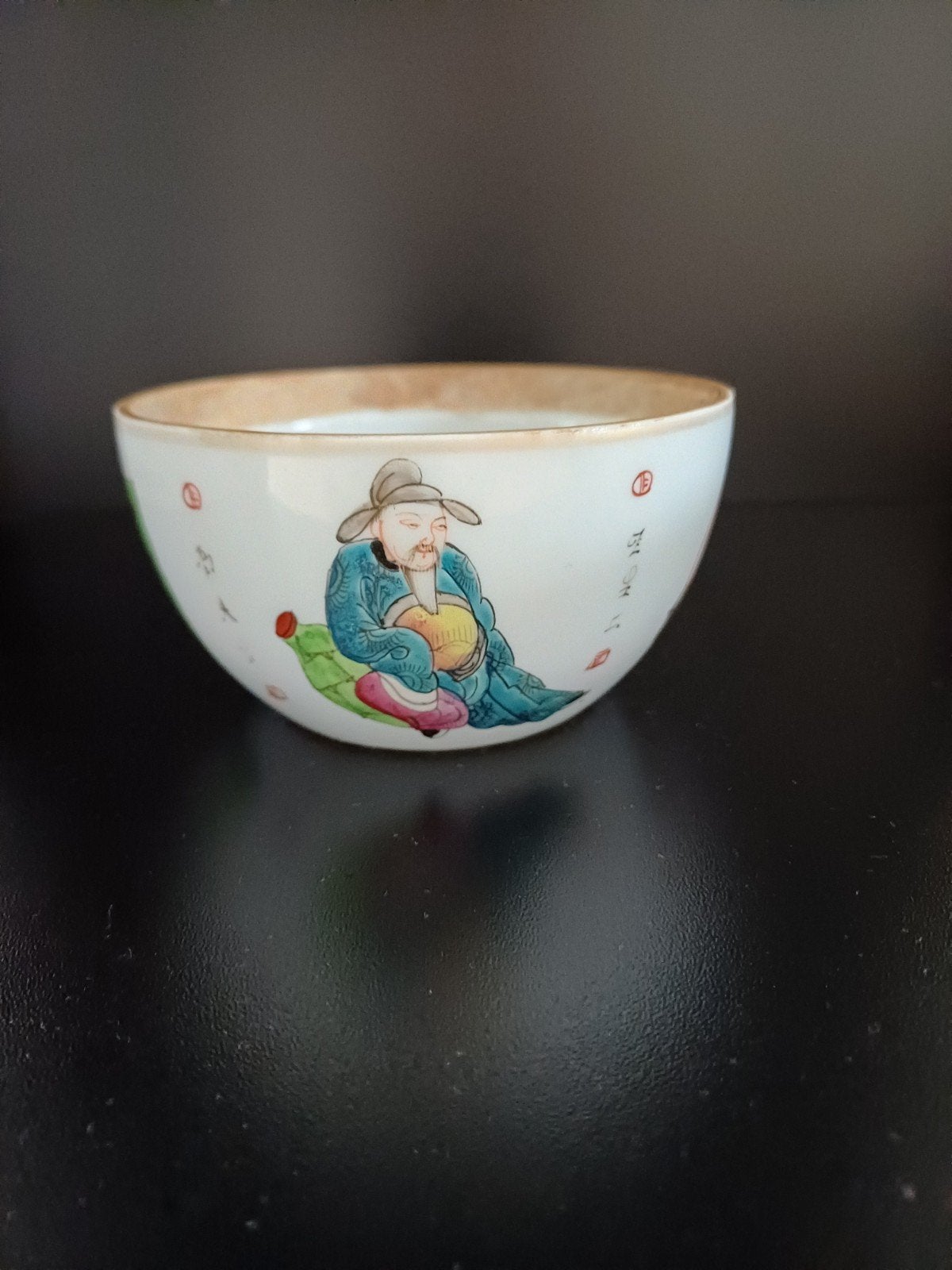 China Wu Shuang Pu Porseleinen Kom, late Qing/vroege Republ, Antiek en Kunst, Antiek | Porselein, Ophalen of Verzenden