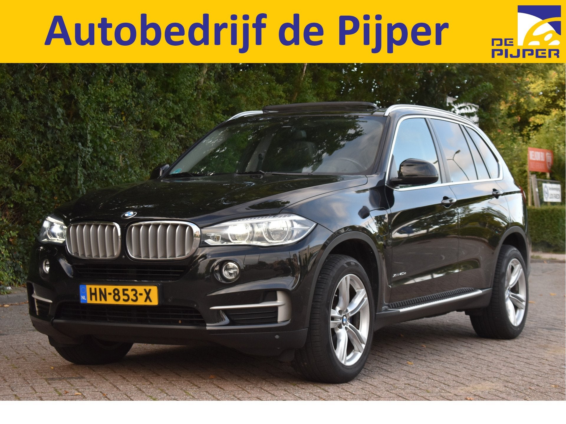 BMW X5 xDrive40e High Executive 313 pk Innovation Pack | NL-, Auto's, BMW, 12 maanden, Gebruikt, 4 cilinders, Zwart