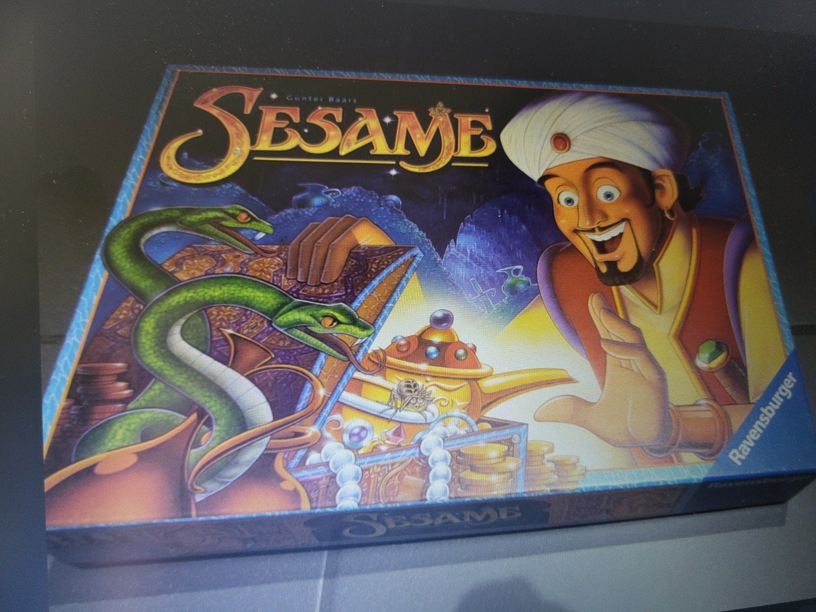 Sesame Bordspel - Ravensburger, Drie of vier spelers, Ophalen of Verzenden, Zo goed als nieuw, Ravensburger